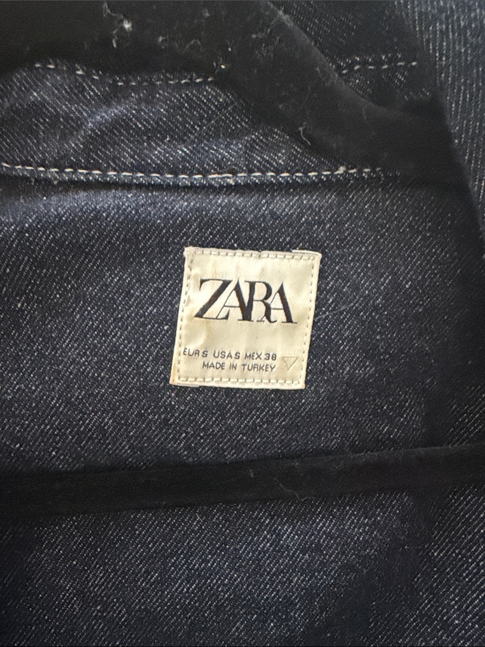 Zara Denim Shacket